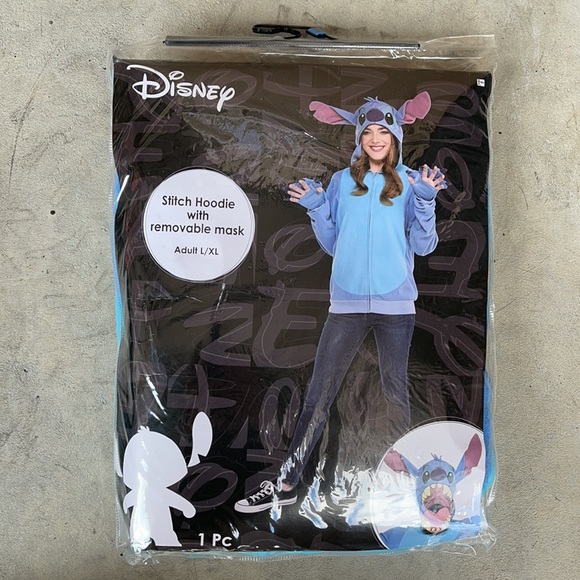Stitch Hoodie Adult Costume! New! - Picture 2 of 8
